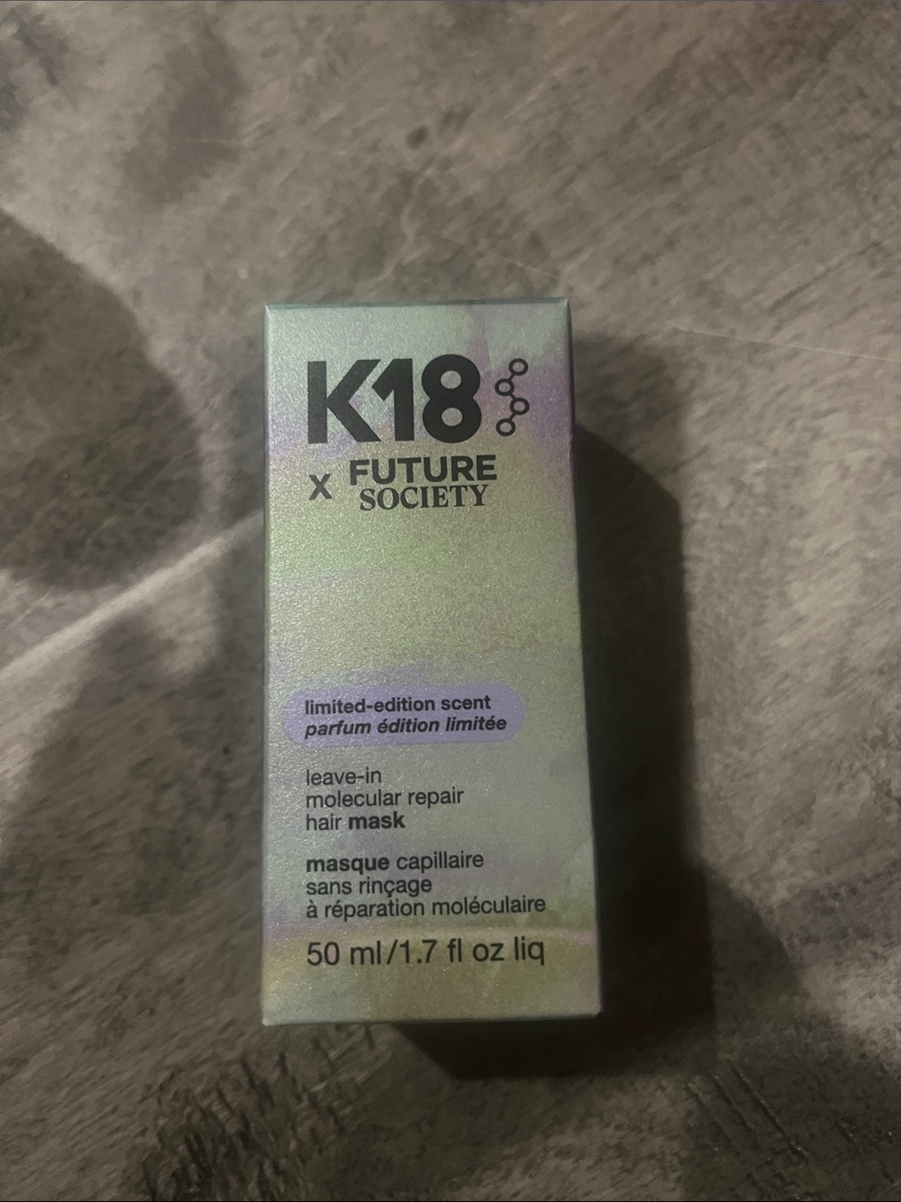 K18 x Future Society Leave-In Molecular Repair Hair Mask - Iridescent Green